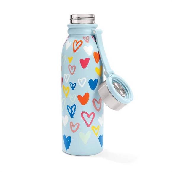 NEW BRIGHTON color of love water bottle in blue - Picture 2 of 4